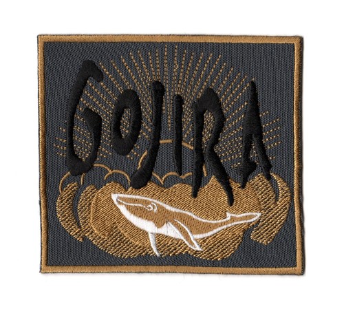 Gojira patch whale french - gojira,
