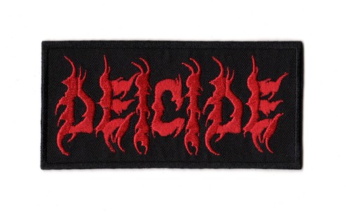 Deicide patch embroidered sew - patch,