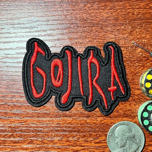 Gojira patch french - patch, heavy