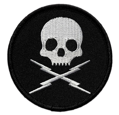 Death proof embroidered patch - death,