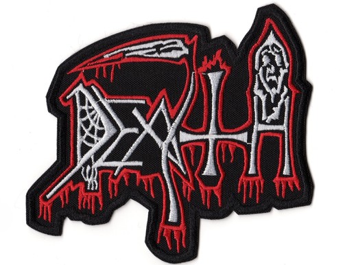 Death patch embroidered sew - patch,